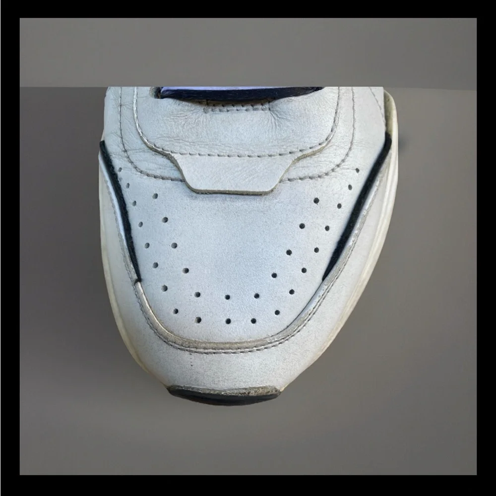Dolce & Gabbana White Leather Daymaster 7.5 Preowned Sneakers Italy